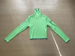 Nike ネオングリーン タートルネック カットソー