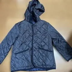 COMME CA ISM ネイビーキルティングジャケット 120A