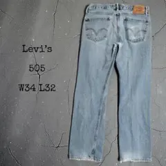 00's Levi’s 505 W34 L32 アーカイブデニム グランジ