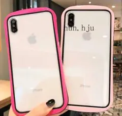 iPhonexsmax バンパー 新品 シンプル 大人気 保護ケース 黒3