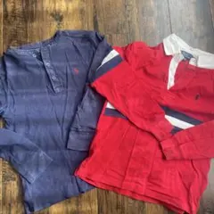 Polo by Ralph Lauren 長袖カットソー 2点セット　140