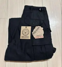 ヒューストン　ユニオン別注 M-65 フィールド カーゴパンツ　BLACK