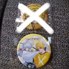 カラフルピーチ　缶バッチ　一番くじ(たっつん、どぬく)