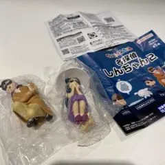 名探偵しんちゃん 2体セット クレヨンしんちゃん ガチャ フィギュア