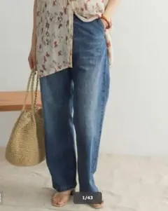 URBAN RESEARCH DOORS デニムワイドパンツのサムネイル