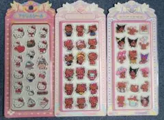 アクリルシール ハローキティ 3枚セット