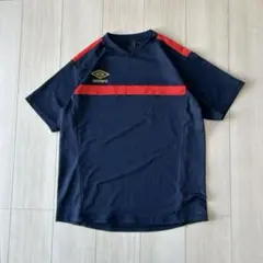 umbro アンブロ トレーニングTシャツ ネイビー スポーツMIX M