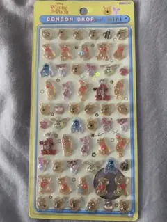 プーさん ボンボンドロップシールミニ