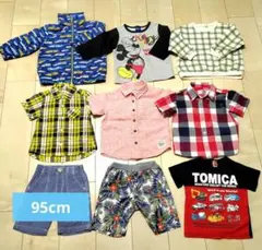 男の子服　春夏まとめ売り 9着 ウインドブレーカー等　キッズ服 95cm