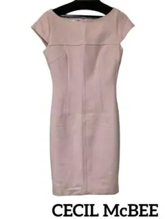 セシルマクビー　ワンピース ピンク