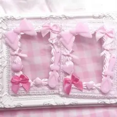 硬質ケース ホイップデコ ピンク 量産型 ペア