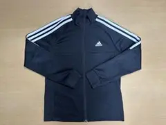 adidas ブラック　ジャージ　140サイズ