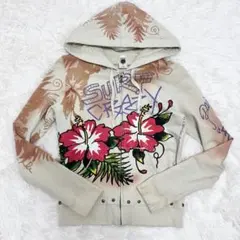 Ed Hardy エドハーディー パーカー ハイビスカス y2k archiveのサムネイル