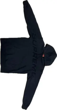 Supreme ネイビー フード付きパーカー