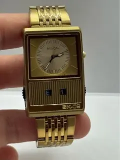 NIXONニクソン　腕時計 SK-09 ゴールド　y2k 2026年最新】nixon sk-09の人気アイテム - メルカリ