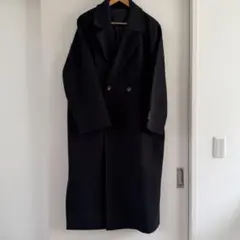 classicalelf レトロシルエット ダブルテーラードロング丈コート L