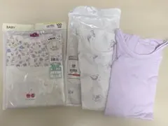 半袖　丸首　シャツ　4枚　セット