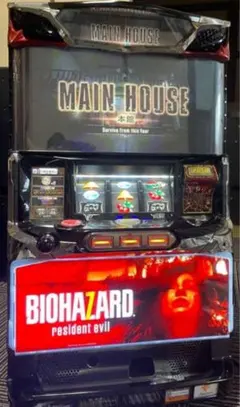 バイオハザード7 スロット実機 不要機付き 楽天市場】バイオハザード7 レジデント イービル メダル不要装置