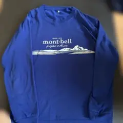 mont-bell 長袖カットソー ブルー Sサイズのサムネイル