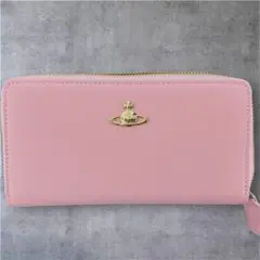 Vivienne Westwood クロコ型押し 長財布 ピンク - メルカリ