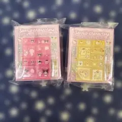 【新品】サンリオキャラクターズ　トレーディング ミニタイルシールクロミ＆マイメロ