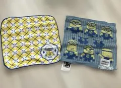 【2点セット】【最安値】ミニオンズ 一番くじ ミニタオル