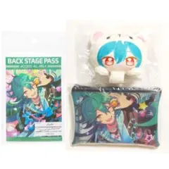 あんスタ 10周年 展示会 ライカ のっかりパーツ クリアポーチ バクステパス