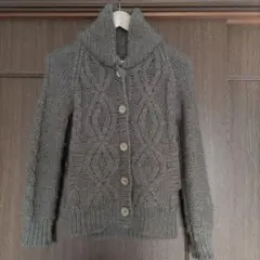 【earth music&ecology】ニットカーディガン　S