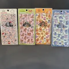 プチドロップステッカー　ディズニー　４枚セット　国内正規品