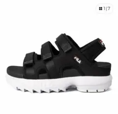 FILA スポーツサンダル ブラックのサムネイル