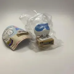 ダンボールウォッチ　ハチワレ（お絵かき）　ちいかわ いっしょにがんばろ！