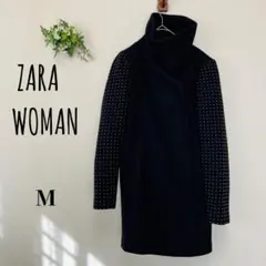 ZARA WOMAN ザラウーマン　(M)スダッツ付　ウール混　コート￼