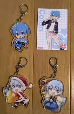 すとぷり　ころん　アクリルキーホルダー、カードのセット