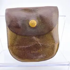 【IL BISONTE（イルビゾンテ） 二つ折り財布 ブラウン レザー】