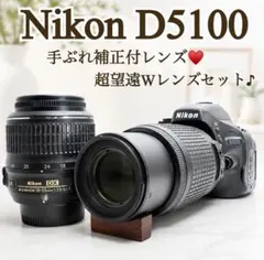 ✨Nikon D5100✨高画質❤️バリアングル液晶♪一眼レフデビューにも