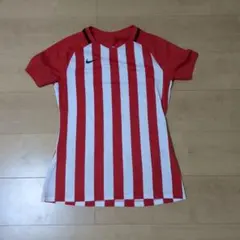 Nike Dri-FIT 赤白ストライプ Tシャツ S