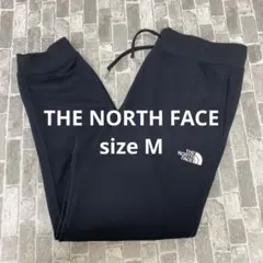 i113♪ ザノースフェイス　ヘザースウェットパンツ　M ブラック