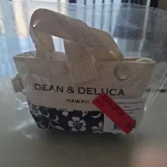DEAN & DELUCA ハワイ限定　エコバッグ　チャーム　コンパクトトート