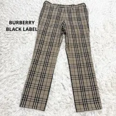 【美品】BURBERRY BLACK LABEL スラックス ノバチェック柄