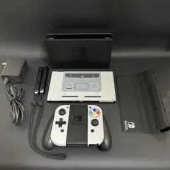 【スーファミ仕様/カバー＆ストラップ付/未対策機】Switch ジョイコンセット