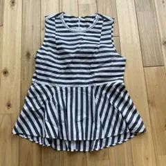 ne Quittezpas ストライプ ノースリーブ