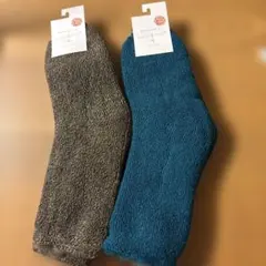 Recherche de confort 裏起毛ソックス 23-25cm 2足