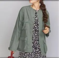 ROTHCO ロスコ　 ノーカラーミリタリージャケット