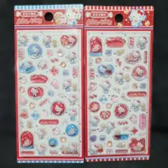 キティ ボンボンドロップシール 二点セット