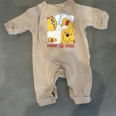 ウィニー・ザ・プー ベージュロンパース