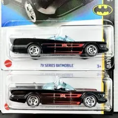 ホットウィール　ミニカー　テレビシリーズ　 バットモービル　2台セット