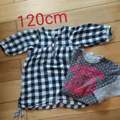 女の子秋物コーデ２枚セット