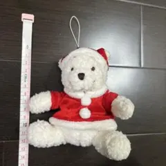 4℃ クリスマス プーさんぬいぐるみ ストラップ