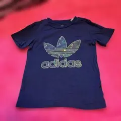 adidas トレフォイル カモフラ Tシャツ 大きめ90cm ほぼ100cmのサムネイル