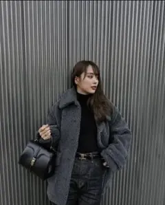 CLANE RIDGE POCKET BOA OVER COAT